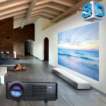 Excelvan CL720D LED Projector with Digital TV Slot 3000LM 1280 x 800 Pixels with Manual Keystone Correction Support 1080P