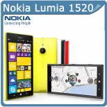 NOKIA Lumia 1520 Quad-Core 2GB RAM 16GB ROM Storage Windows Phone 8 6.0" 1920x1080 20MP NFC GPS 3G Refurbished