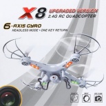 BAYANGTOYS X8 2.0MP HD 4CH 6 Axis Gyro Camera RC Quadcopter With 3D Flip Fly
