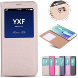 S6 Edge Plus Sleeve Smart Sleep Awake PU Leather Flip Case For Samsung Galaxy S6 Edge Plus G928 G928F Full Protection Cover