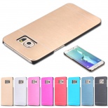S6 edge Plus Metal Case Hard Aluminum Plating Cover for Samsung Galaxy S6 edge+ Deluxe Brush Ultra Slim Protective Back Shell 