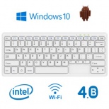 Vido T20 Keyboard PC Intel Z3735F Quad Core 1.33GHz with Windows 10 + Android 4.4 32GB ROM