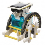14 in 1 Rechargeable Assembly Solar Power Car Robot Kit Toy for Kid Present