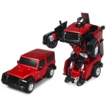 JQ TT665 2.4G Radio Control Deformation Robot Car Simulation Model