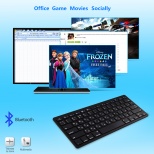 2015 Best V9 Keyboard with Russian English Portugal Ultra Slim Wireless Bluetooth Keyboard For PC Ipad Laptop Tablet Smart Phone