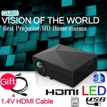 2015 Newest GM50 Upgrade GM60 GIFT HDMI Cable MINI Projector For Video Games TV Home Theatre Movie Support HDMI VGA AV SD GM60
