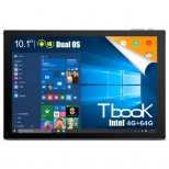 Teclast Tbook 10 2 in 1 Tablet PC 10.1inch Windows 10 Android 5.1 Intel Cherry Trail Z8300 Quad Core 1.44GHz 4GB RAM IPS Screen