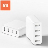 Original Xiaomi Mi USB Charger 4 Ports  2A Fast Charge 35W High Power USB 2.0 Charging Device