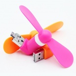 Travel Mini USB Gadget Portable Summer Micro USB Cooling Fan Universal For Xiaomi Android OTG Smartphones Power Bank Laptop Gift