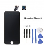 iPartsBuy for iPhone 6 No Dead Pixel LCD + Frame + Repair Tool Set + Touch Pad Digitizer Assembly