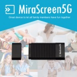 Mirascreen 5G- TV Dongle AM8252 2.4G / 5G WiFi 1920 x 1080 Pixel HD for Windows / Mac OS / Android / iOS TV Dongle