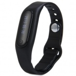 E06 Remote Camera Smart Wristband Bluetooth 4.0 IP67- Find Phone Remote Music OLED Screen Time Date