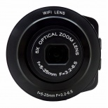 TIAMAT Mini Selfie Lens-style Wifi Digital Camera Camcorder Full HD 1080P 20MP 4X digital 5X Optical Zoom Camera