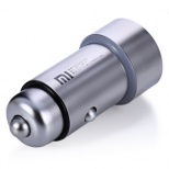 Xiaomi Fast Charging Car Charger Metal Style Dual USB Output / 5V 2.4A Quick Charging / 12 - 24V Input / High Power Conv