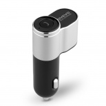 OVEVO Q10 Wireless Earbuds Auto Mini Car Charger Earphone with Mic and 2 USB Ports Bluetooth 4.1 Earset