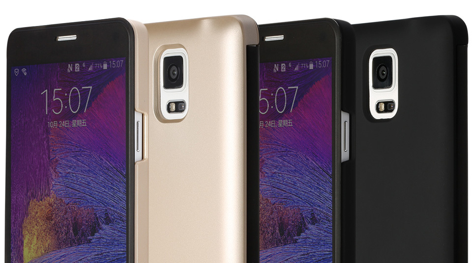 ROCK Dr.V See Through Flip Case Cover for Samsung Galaxy S6