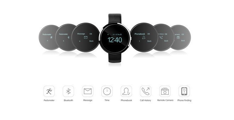 D360 Pedometer Sports Smartwatch