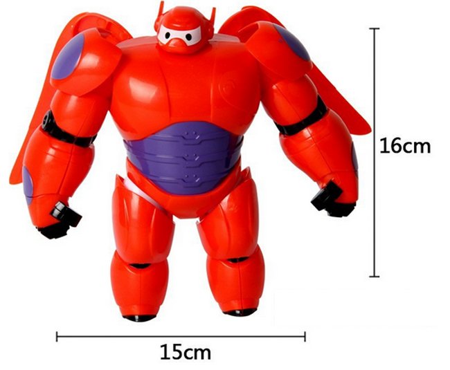 Removable Armor Deformable Big Hero 6 Robot Baymax