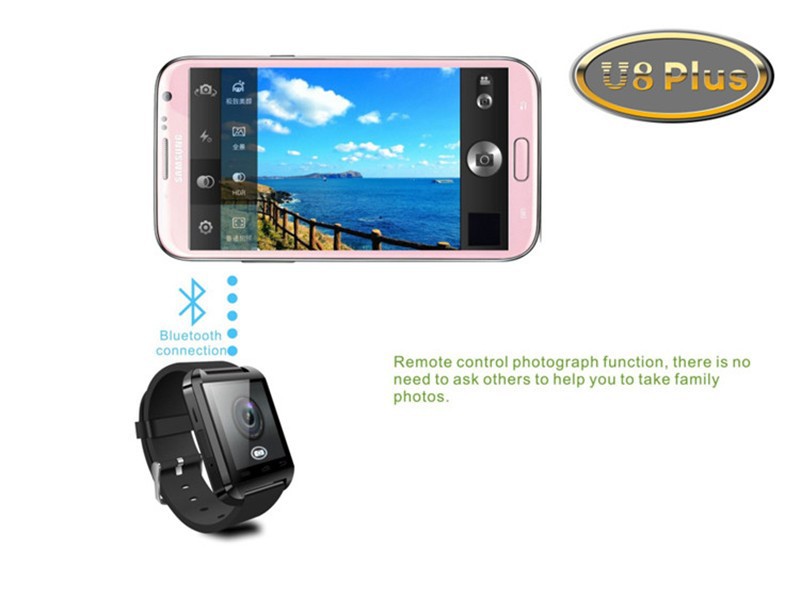 U Watch U8 Plus Smart Bluetooth Watch