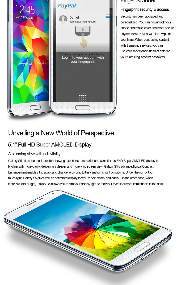 Samsung GALAXY S5 G9006V