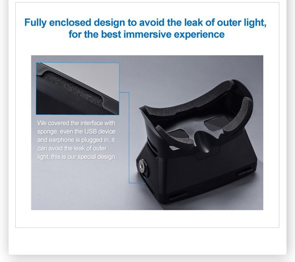 RITECH Virtual Reality VR 3D Glasses II