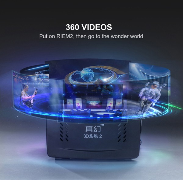 RITECH Virtual Reality VR 3D Glasses II