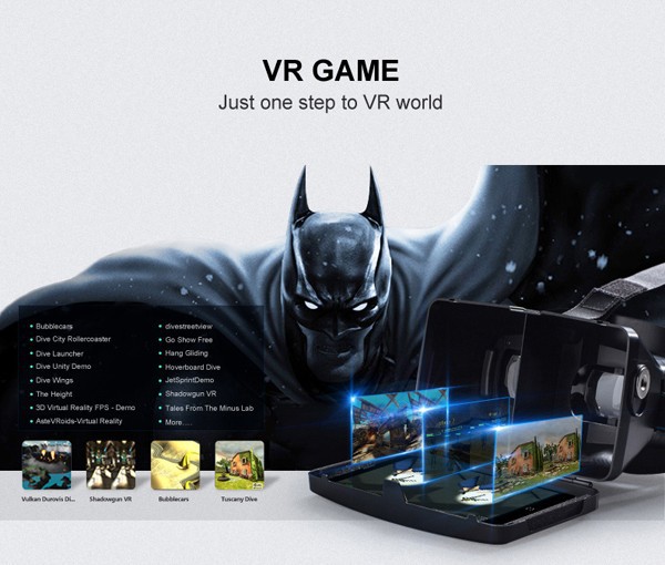 RITECH Virtual Reality VR 3D Glasses II