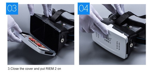 RITECH Virtual Reality VR 3D Glasses II