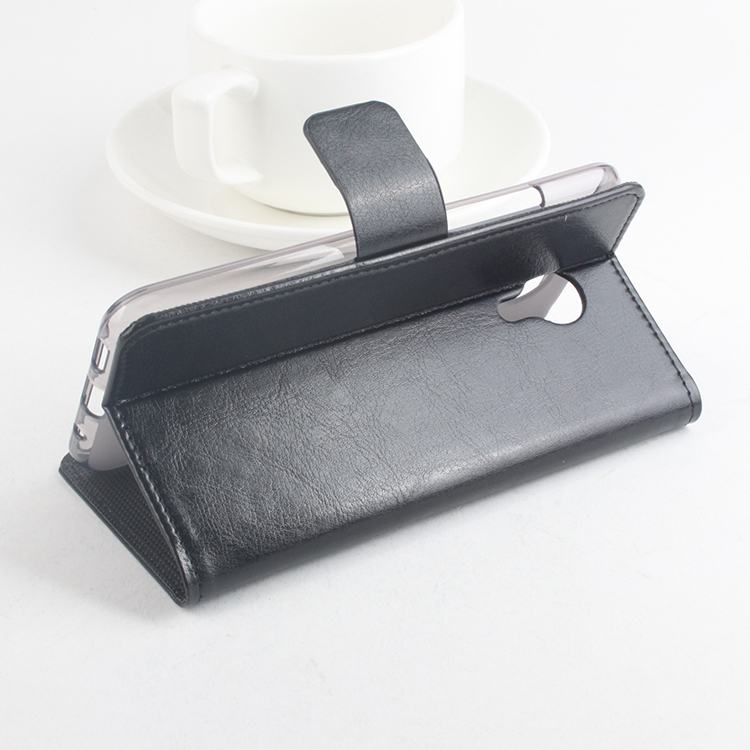 Leather Flip Cover Case Protective Case Stand for MEIZU MX5 Smartphone