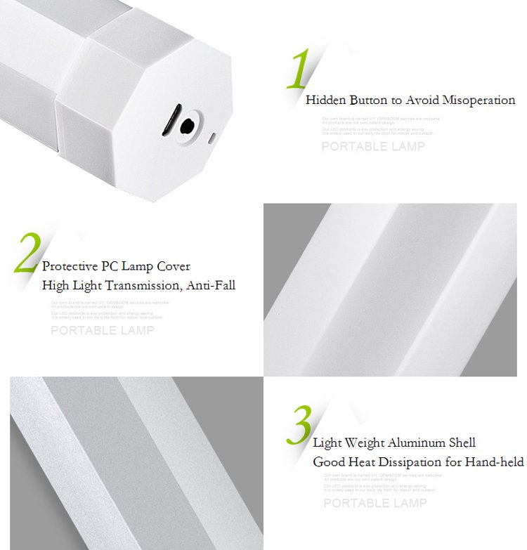 UY-Q8 Protable LED Lamp Torch Light Stick