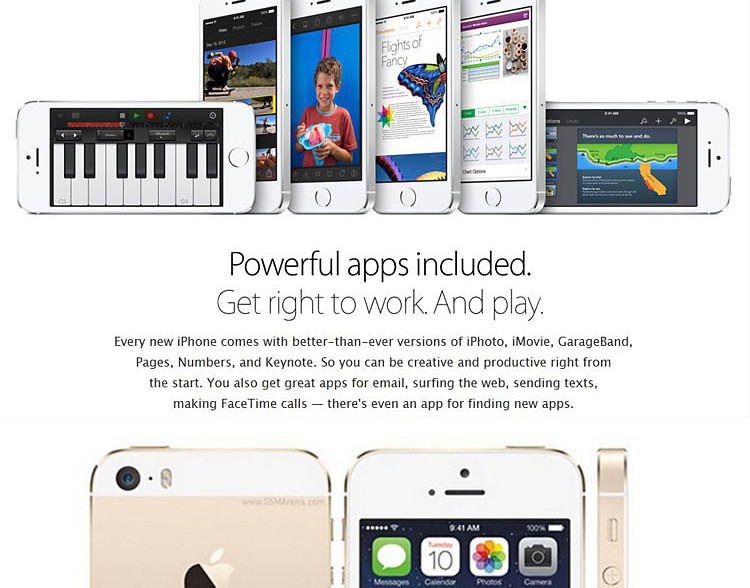 Apple iPhone 5S  iPhone5s