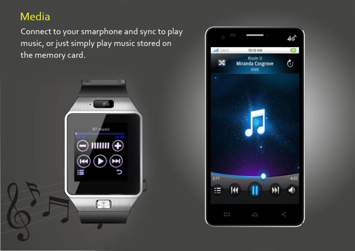 DZ09 Smart Watch Phone