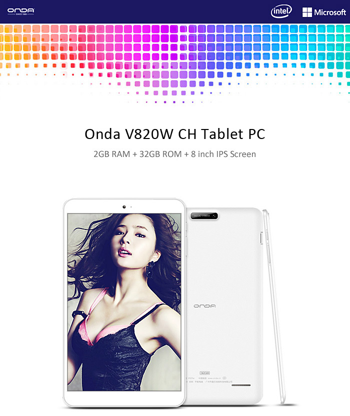 Onda V820W CH Tablet PC 