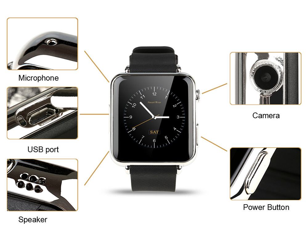iradish Y6 Smartwatch Phone
