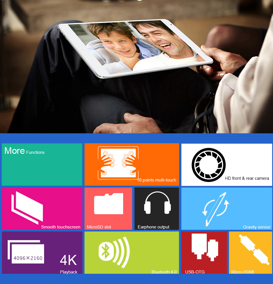 Teclast X98 Pro Dual OS Windows 10  Android 5.1 Tablet PC
