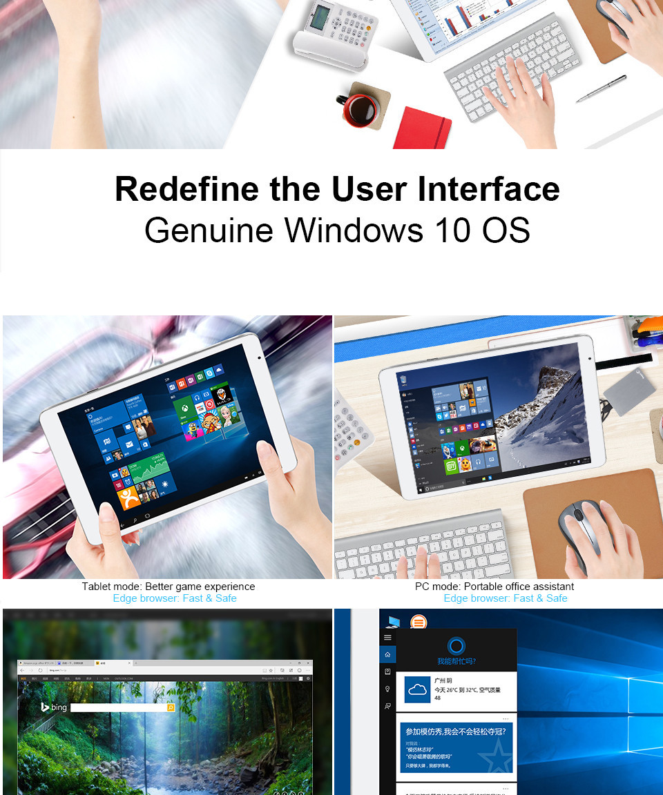 Teclast X98 Pro Dual OS Windows 10  Android 5.1 Tablet PC