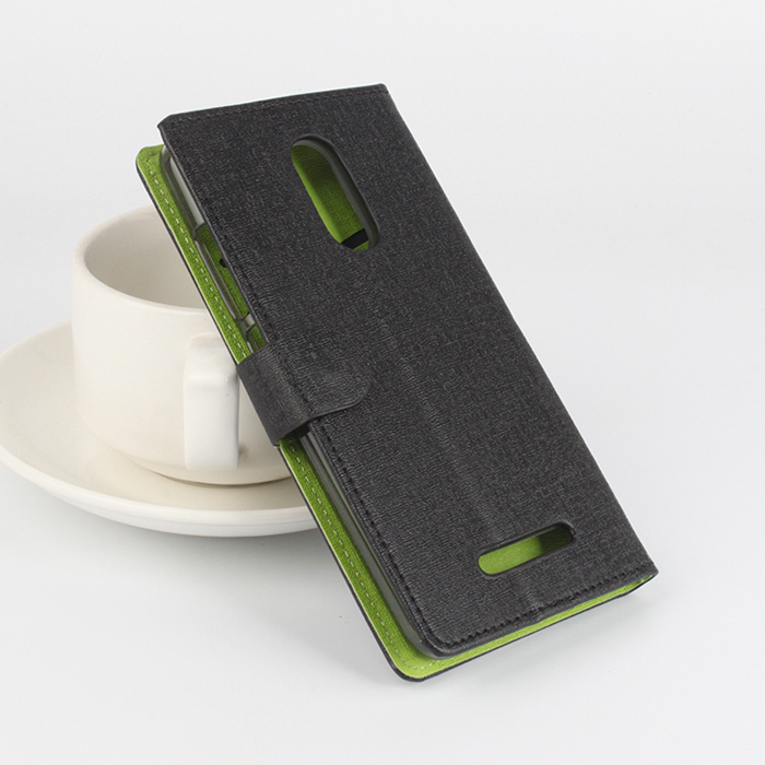PU Stand Protective Case with Card Slots for XIAOMI REDMI NOTE 3