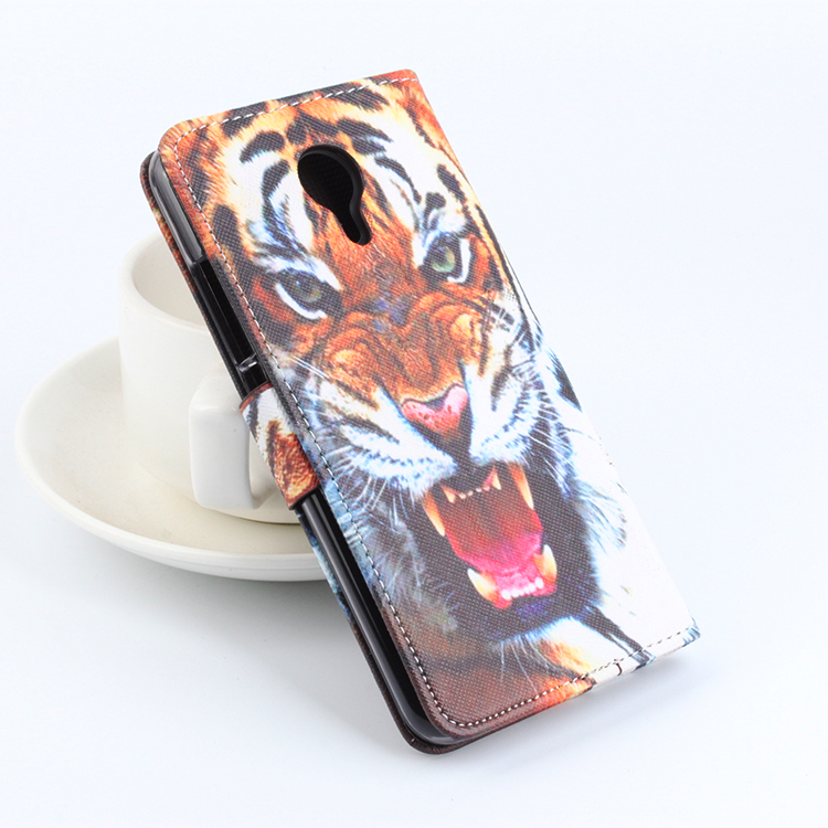 Protective Cover Flip Leather Case For MEIZU Metal Smartphone