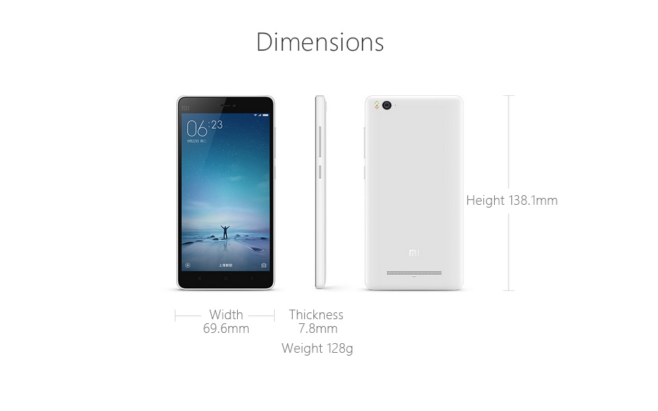 XIAOMI Mi4C MI 4C