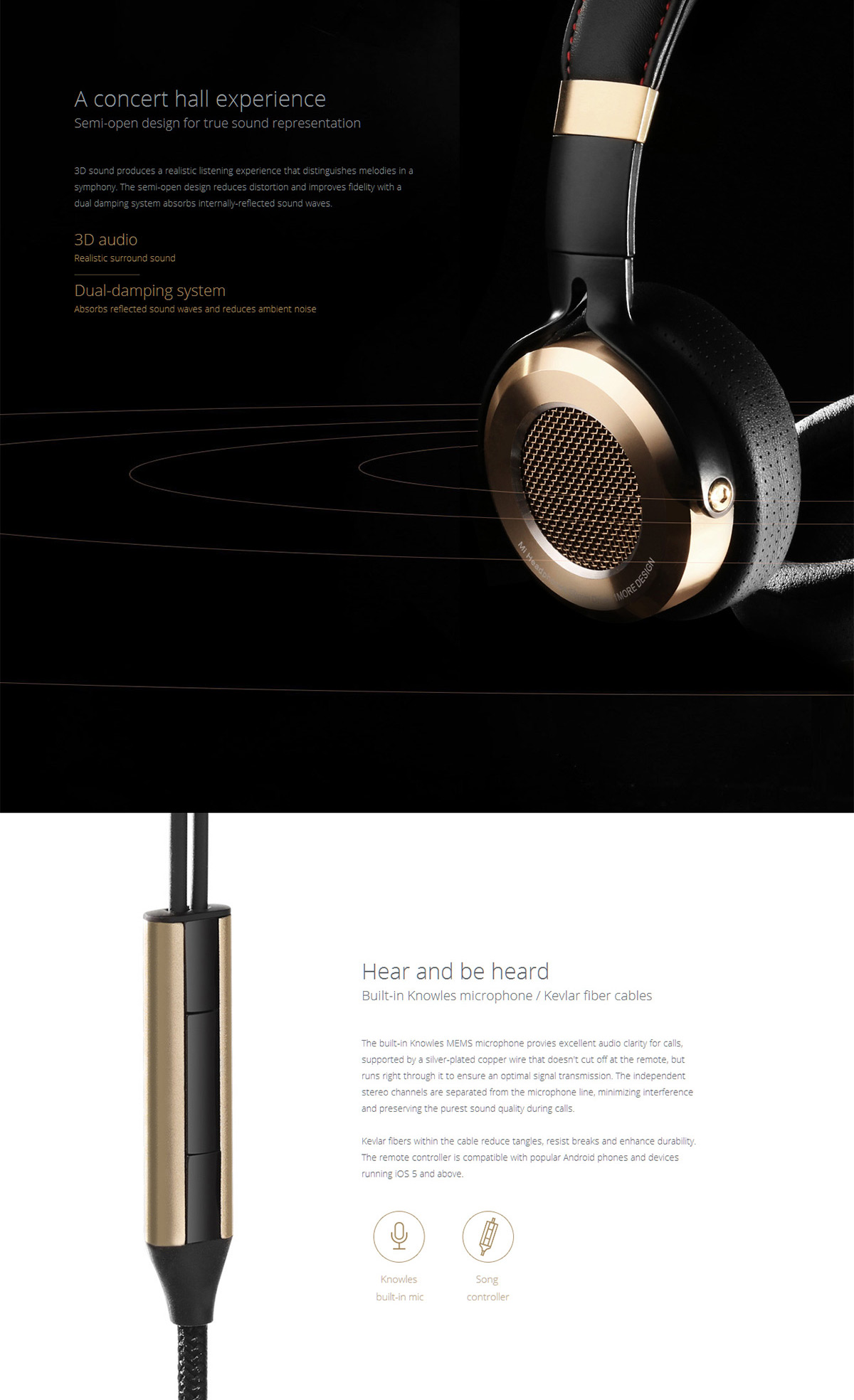 Xiaomi Foldable HiFi Headphone