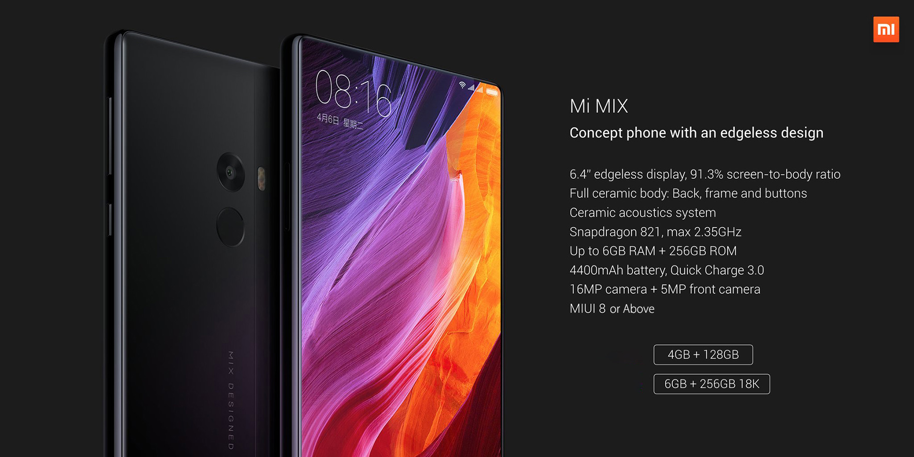  Xiaomi Mi Mix
